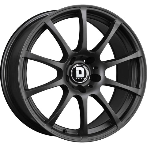 Drag Wheels DR49 Flat Black 18x9 | 5x114.3 (DR49189063873BF1)