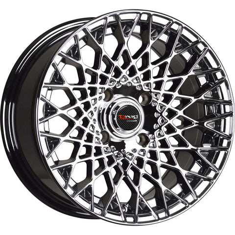 Drag Wheels DR65 PVD Chrome 15x7.5 | 4x100 (DR651575261073VC)