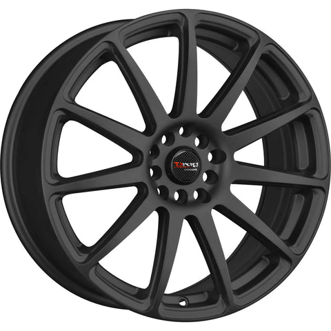 Drag Wheels DR66 Flat Black 17x7 | 5x108/5x115 (DR66177304073BF1)