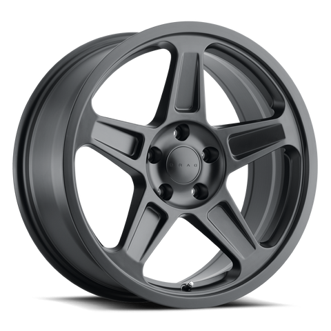 Drag Wheels DR80 Flat Black 17x7.5 | 5x105 (DR801775384073BF1)