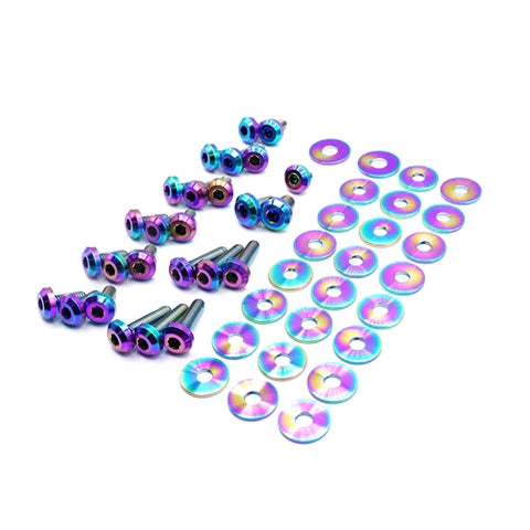 Dress Up Bolts Stage 1 Titanium Hardware Engine Bay Kit | 2022+ Honda Civic Si (HON-062-Ti)