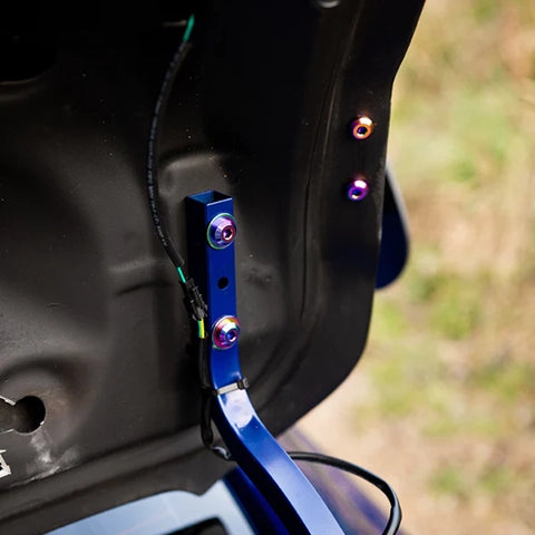 Dress Up Bolts Titanium Hardware Trunk Kit | 2015-2021 Honda Civic 1.5T (HON-051-Ti)