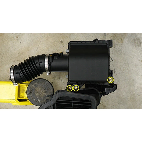 Dress Up Bolts Titanium Hardware OEM Air Intake Kit | 2022+ Honda Civic Si (HON-068-Ti)