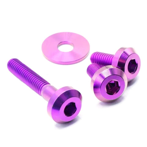 Dress Up Bolts Titanium Hardware OEM Air Intake Kit | 2022+ Honda Civic Si (HON-068-Ti)