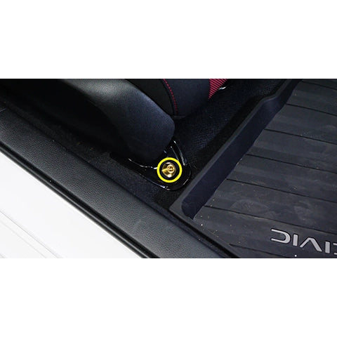 Dress Up Bolts Titanium Hardware Seat Kit | 2022+ Honda Civic Si (HON-073-Ti)