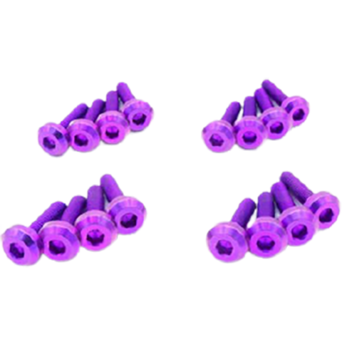 Dress Up Bolts Titanium Strut Tower Hardware Kit | 2015-2021 Dodge Charger 392 Scat Pack (DOD-008-Ti-XXX)