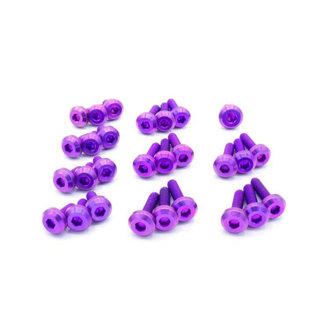 Dress Up Bolts Stage 2 Engine Bay Kit | 2003-2006 Mitsubishi Evo 8/9 (MIT-007-Ti)