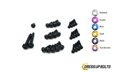 Dress Up Bolts Titanium Engine Cover Kit | Nissan RB25 (NIS-052-Ti)
