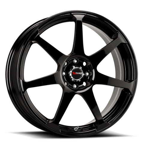 Drag Wheels DR33 Gloss Black 18x7.5 | 5x108/5x115 (DR331875304273GB1)
