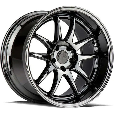 AodHan Wheels DS02 Black Vacuum Chrome 18x9.5 | 5x114.3 (DS21895511430VB)