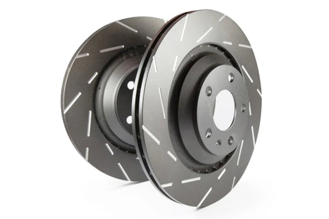 EBC Slotted Front Rotors | 2008-2015 Mitsubishi Evo X (USR7642)