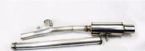 ETS Single-Exit Exhaust System | 2008-2015 Mitsubishi Evo X (ETS_EVOX_Single)