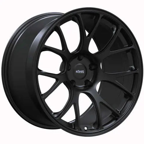 Konig F1M Matte Black 19x12 | 5x130 (F1M2953065B)