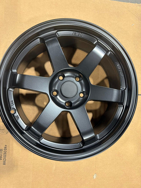 AVID1 AV6 Matte Black 18x8 | 5x114.3 (AV0618805H35BK) - Return