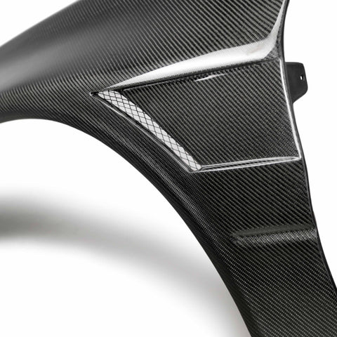 Seibon Carbon Fiber Fenders | 2003-2006 Mitsubishi Evo 8/9 (FF0305MITEVO8)
