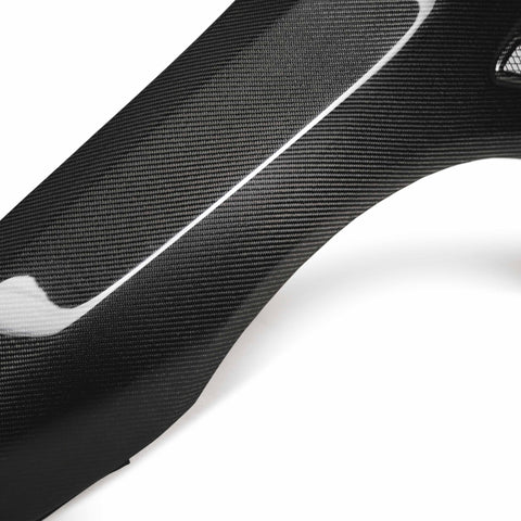 Seibon Carbon Fiber Fenders 10mm Wide | 2008-2015 Mitsubishi Evo X (FF0809MITEVOX)