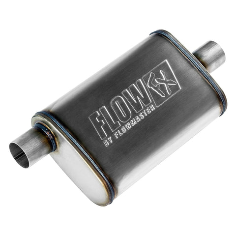 Flowmaster FlowFX Muffler - 2.25" Offset Inlet / Center Outlet - 20x4x9" Size (71225) - Return