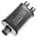 Flowmaster FlowFX Muffler - 3" Center In / 2.5" Dual Out - 20x4x9" Size (72198) - Return