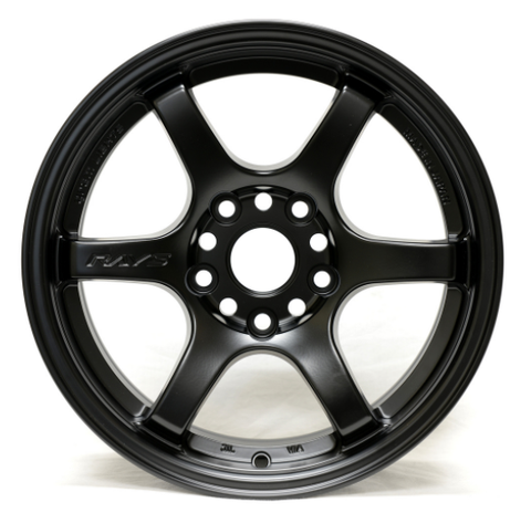 Gram Lights 57DR Semi Gloss Black 18x10.5 | 5x114.3 (WGIAC12EH)