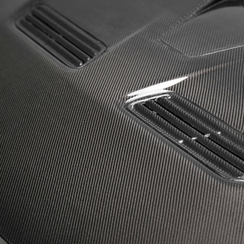 Seibon OE Style Carbon Fiber Hood | 2008-2015 Mitsubishi Evo X (HD0809MITEVOX-OE)
