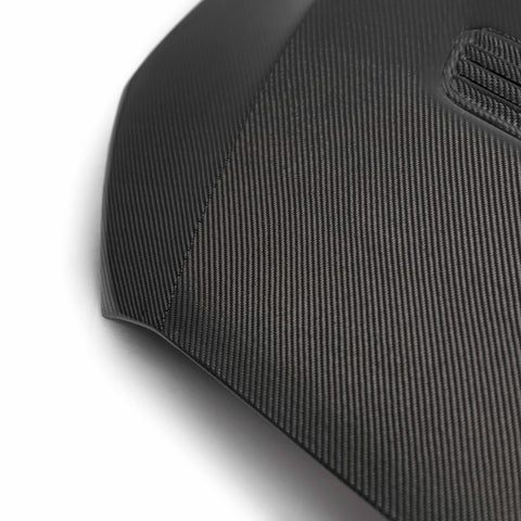 Seibon OE Style Carbon Fiber Hood | 2008-2015 Mitsubishi Evo X (HD0809MITEVOX-OE)
