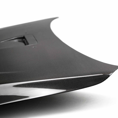Seibon OE Style Carbon Fiber Hood | 2008-2015 Mitsubishi Evo X (HD0809MITEVOX-OE)