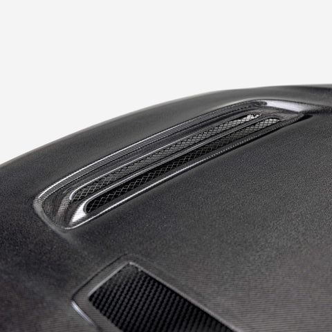 Seibon GT-Style Double Sided Carbon Fiber Hood | 2023+ Honda Civic Type R (HD23HDCVR-GT-DS)