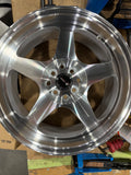 Vors Wheels SP1 Silver w/ Machined Lip 17x8 | 4x100/4x114.3 (SP0117808H30SF) - Return