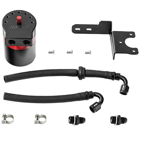 HPS Performance Aluminum Oil Catch Can Kit | 2017-2021 Honda Civic Type-R (860-002)