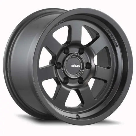 Konig HT2 Matte Black 17x9 | 5x127 (H2975127N125)