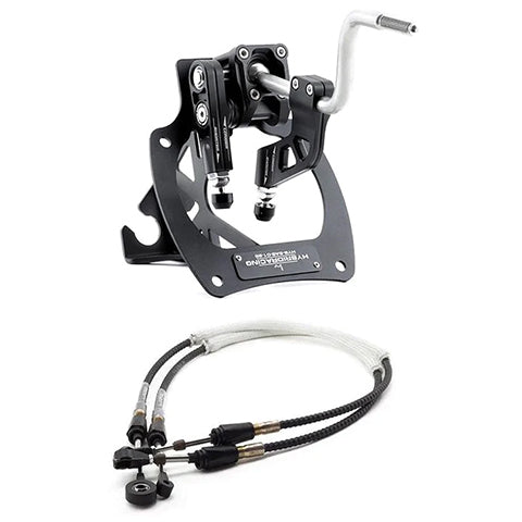 Hybrid Racing Short Shifter Assembly & Shifter Cable Combo | 2002-2005 Honda Civic Si (HYB-BUN-01-10)