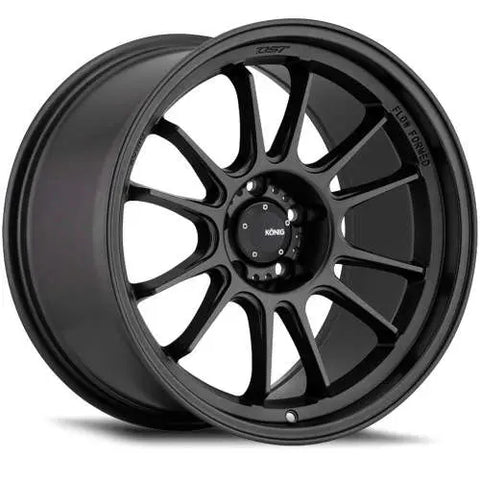 Konig Hypergram Matte Black 18x12 | 5x114.3 (HG28514205)