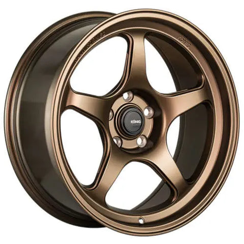 Konig Hyperspec Matte Bronze 15x9 | 4x100 (HP95100358)