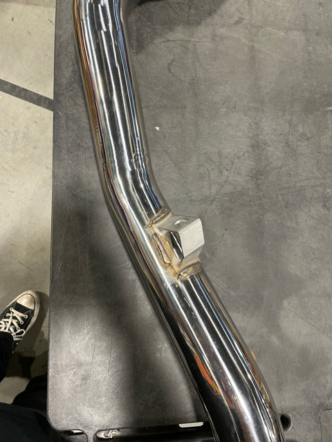 Invidia Down Pipe w/High Flow Cat and Extra 02 Bung | 2008-2014 WRX & 2008-2021 STI  (HS08SW1DOC) - Return