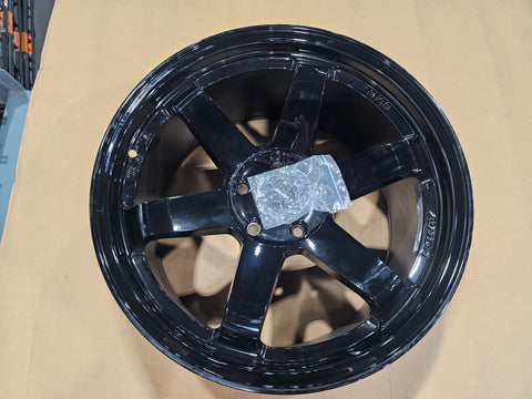 AVID1 AV6 Matte Black 18x9.5 | 5x114.3 (AV0618955H38BK) - Return