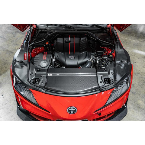 APR Performance Carbon Fiber Cooling Shroud - Full 3 Piece Kit | 2020-2023 Toyota GR Supra (CF-330922)