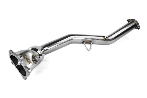 Invidia Down Pipe w/High Flow Cat and Extra 02 Bung | 2008-2014 WRX & 2008-2021 STI  (HS08SW1DOC)