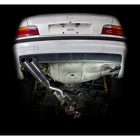 ISR Performance Series-II EP Dual Resonated Modular CatBack Exhaust System | 1992-1999 BMW 3-Series (IS-S2EPDR-E36)
