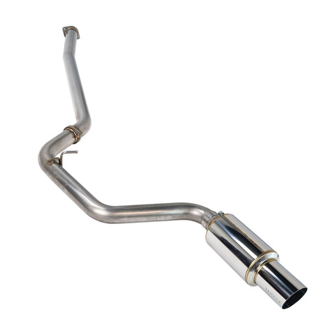 Remark R1-Spec Single Exit Catback Exhaust | 2008-2014 Subaru WRX / STI Hatch (RK-C1076S-02)