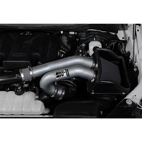 K&N Air Intake Kit | 2017-2024 Ford F-150 Raptor and 2015-2024 Ford F-150 Ecoboost (30-2617KC)