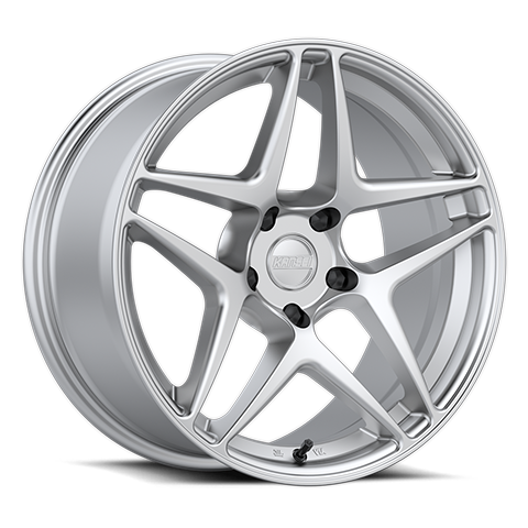 Kansei Wheels Astro Hypersilver 18x9.5 | 5x114.3 (K15H-189512+22)