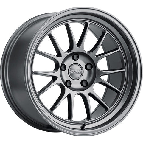 Kansei Wheels Corsa Gloss Gunmetal Gray 18x9 | 5x114.3 (K13G-189012+35)