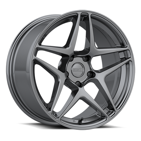 Kansei Wheels Astro Gloss Gray 18x9 | 5x120 (K15G-189018+22)