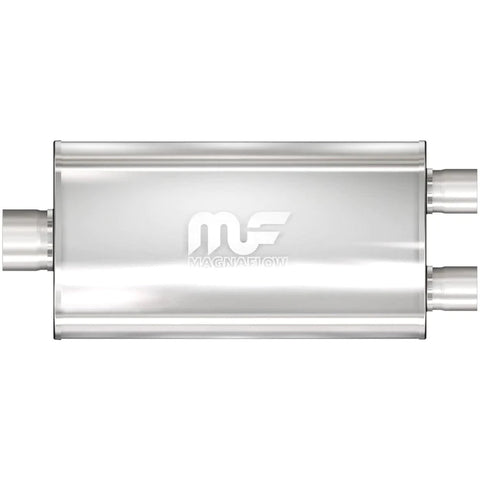 Magnaflow 5" x 11" Oval Straight-Through Performance Exhaust Muffler (12588)