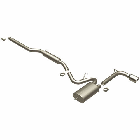 2008-2011 Mitsubishi Lancer Cat Back Exhaust; Single Rear Exit by Magnaflow (16822)