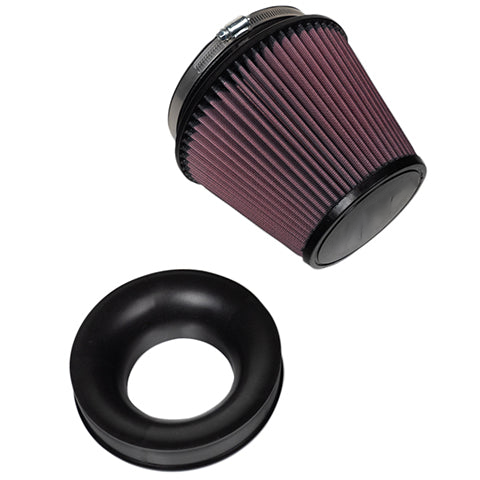 MAP Rev2 3.5" Short Ram Intake w/ Velocity Stack & Heat Shield | 2008-2015 Mitsubishi Evo X (EVOX-SRI-Rev2+HS)