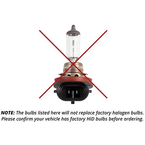 Diode Dynamics OEM HID Replacement Bulbs | 2008-2015 Mitsubishi Evo X, 2006-2014 Subaru WRX STI, and 2000-2009 Honda S2000 (DD1039/40/41/42P)