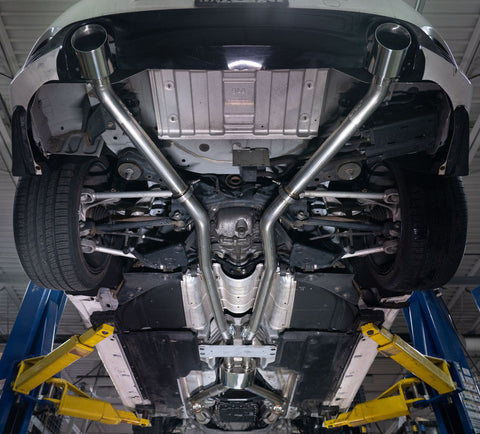 MAPerformance Catback Exhaust | 2017-2022 Infiniti Q60 3.0T RWD (INF-Q60-CBE)