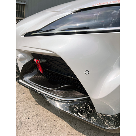 Rexpeed Dry Carbon Lower Front Bumper Covers | 2020-2023 Toyota GR Supra (TS82)
