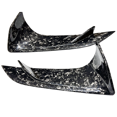 Rexpeed Dry Carbon Lower Front Bumper Covers | 2020-2026 Toyota GR Supra (TS82)